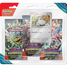Afbeelding in Gallery-weergave laden, Pokémon Twilight Masquerade 3-Pack Blister Snorlax

